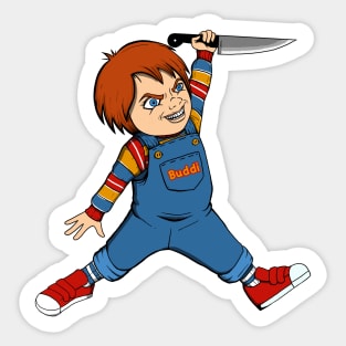 Air Chucky / Child's play Jumpman Sticker